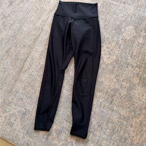 ALO Yoga High-Waist Black Leggings, ankle length